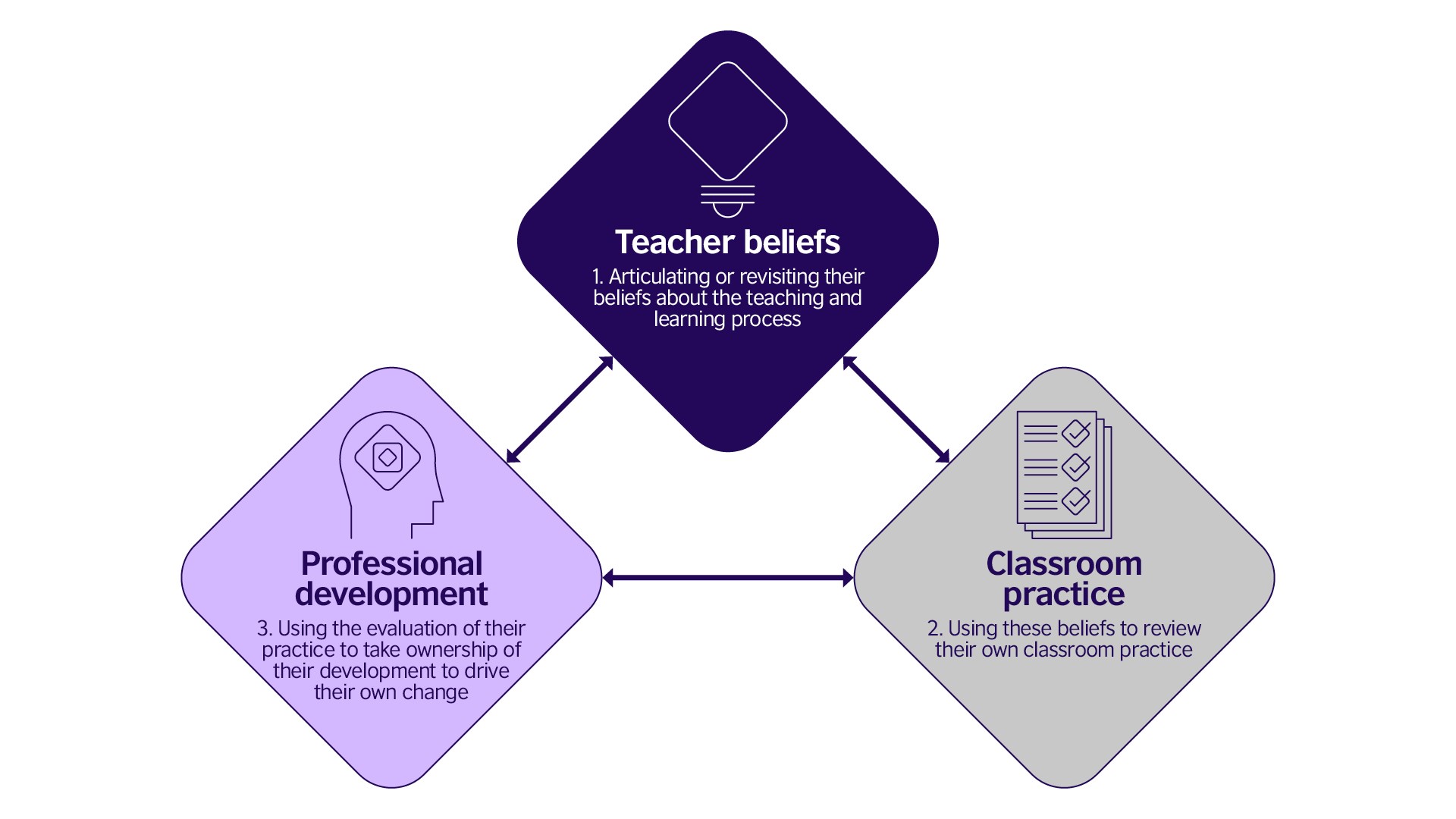 Teacher Beliefs and Agency Infographic